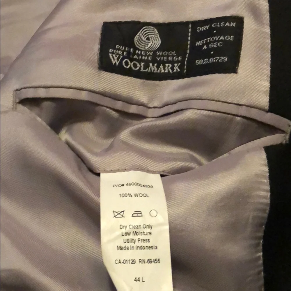 Wool 3 Button Blazer